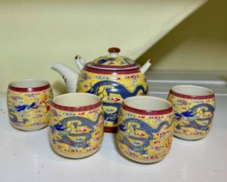 Asian tea set