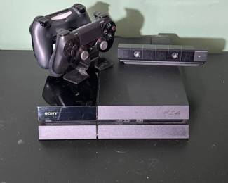 sony playstation 4 with camera
