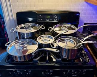 Like new full set of Sur La Table high end cookware
