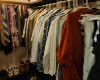 Men's Clothing, Ties, Shoes