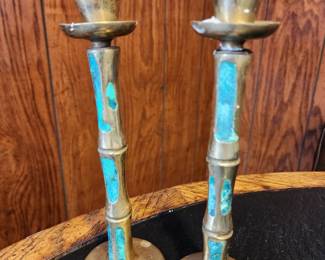 Pepe Mendoza Candle Holders From Mexico