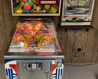Williams Grand Prix Pinball Machine, Nashijin Pachinko Machine