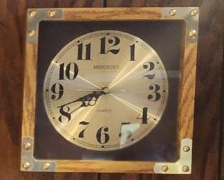 Mercedes Quartz Wall Clock