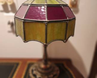 Antique Tiffany Style Lamp