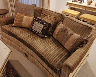 Pristine Custom MCM Velvet Couch