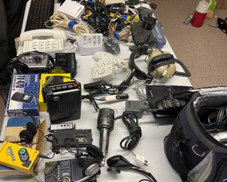 Vintage Electronics, Original Walkman, Telephones, Cellphones, Headphones, Aviator Items, Cassette Recorder, Handheld TV, More