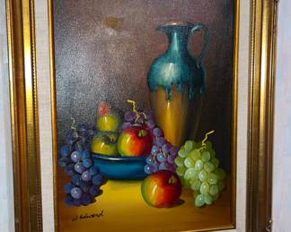 W. Edward Fruit Painting