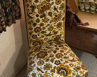 Vintage Floral Chair
