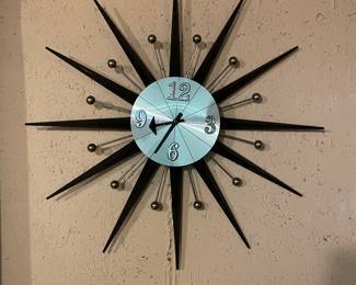 Elgin Starburst Clock