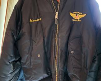 Vintage Medinah Aviators Jacket Airforce