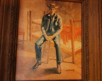 Cowboy Painting