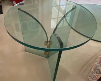 Glass End Table $ 94.00