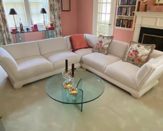 White Sectional Sofa $ 680.00