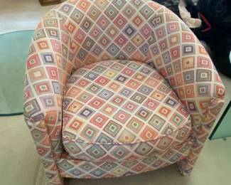 Upholstered Scoop Chair $ 120.00