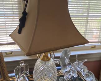 Waterford Pineapple Lamp $ 210.00