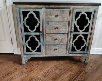 ENTRY ACCENT TABLE W/STORAGE - $75 
