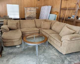 $375 Sectional sleeper sofa