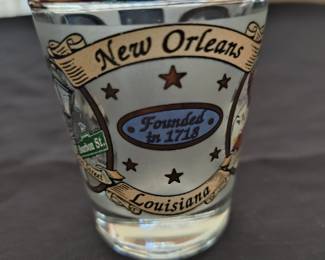 COLLECTIBLE SHOTS GLASSES - $.50 EACH