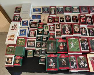 VARIOUS COLLECTIBLE HALLMARK ORMAMENTS - MOST ARE PRICED BEWTEEN $.50 & $1.00 EACH PLEASE NOTE: SOME ARE PRICED SLIGHTLY HIGHER BASED ON RARITY & DEMAND