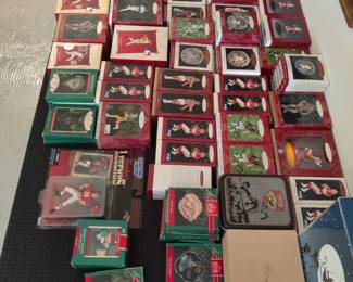 VARIOUS COLLECTIBLE HALLMARK ORMAMENTS - MOST ARE PRICED BEWTEEN $.50 & $1.00 EACH PLEASE NOTE: SOME ARE PRICED SLIGHTLY HIGHER BASED ON RARITY & DEMAND