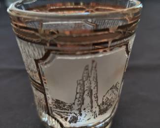 COLLECTIBLE SHOTS GLASSES - $.50 EACH