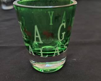 COLLECTIBLE SHOTS GLASSES - $.50 EACH