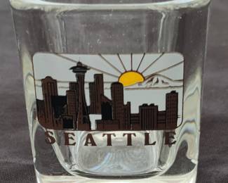 COLLECTIBLE SHOT GLASSES - $.50 EACH