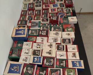 VARIOUS COLLECTIBLE HALLMARK ORMAMENTS - MOST ARE PRICED BEWTEEN $.50 & $1.00 EACH PLEASE NOTE: SOME ARE PRICED SLIGHTLY HIGHER BASED ON RARITY & DEMAND