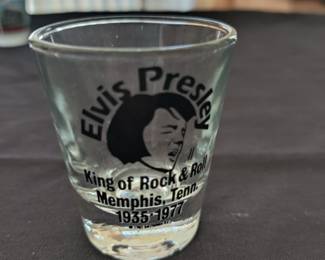 COLLECTIBLE SHOTS GLASSES - $.50 EACH