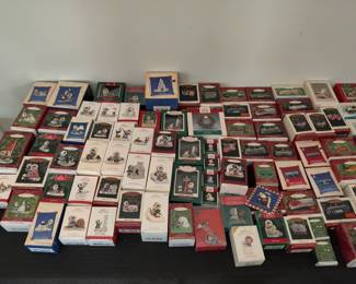 VARIOUS COLLECTIBLE HALLMARK ORMAMENTS - MOST ARE PRICED BEWTEEN $.50 & $1.00 EACH PLEASE NOTE: SOME ARE PRICED SLIGHTLY HIGHER BASED ON RARITY & DEMAND