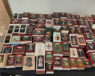 VARIOUS COLLECTIBLE HALLMARK ORMAMENTS - MOST ARE PRICED BEWTEEN $.50 & $1.00 EACH PLEASE NOTE: SOME ARE PRICED SLIGHTLY HIGHER BASED ON RARITY & DEMAND