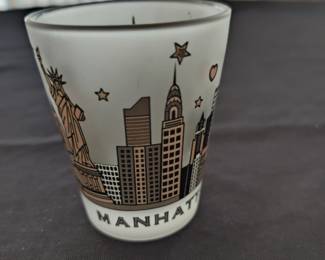 COLLECTIBLE SHOTS GLASSES - $.50 EACH