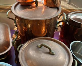 Assortment of Copper made in France, Sur La Table