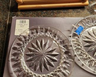 Two Waterford Salad Plates