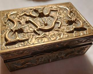 Asian Bronze Box