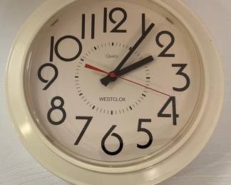 Quartz Westclox Clock