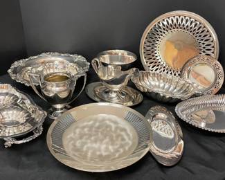 Silver Plate Lot
