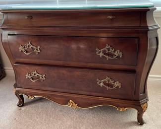 Karges Furniture Bombe Chest