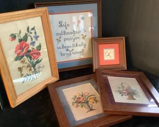 Framed Cross Stitch