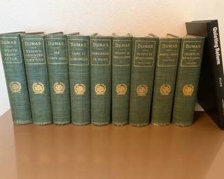 Vintage Dumas Sterling Edition Book Set