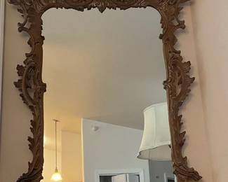 Ornate Wooden Mirror