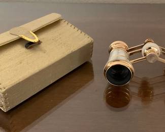 Centura Mother of Pearl Opera Glasses