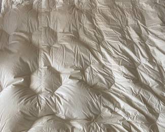 White Goose Down Duvet by Scandia Down Inc. 