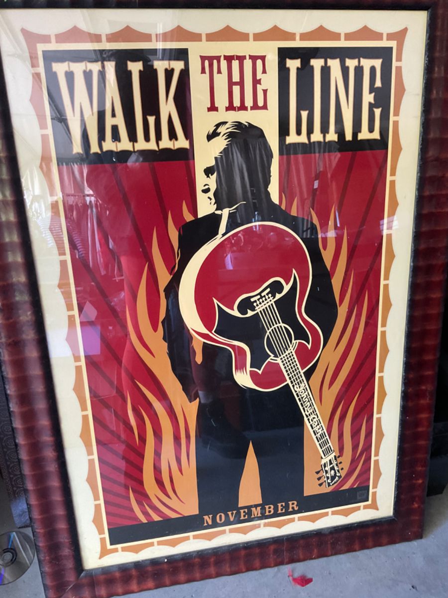 Johnny Cash Walk the Line movie poster 