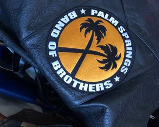 Leather vest Palm Springs Band of Bros