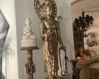 Buddha and Goddess