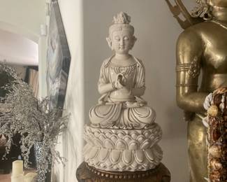 Buddha is off white