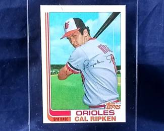 1982 Topps TRADED Cal Ripken Jr. ROOKIE