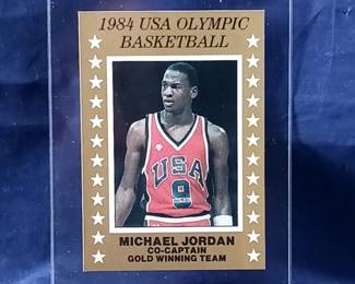 RARE 1984 Michael Jordan USA Olympic