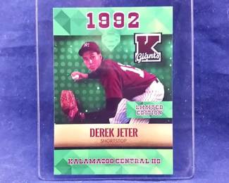 RARE 1992 Derek Jeter Green ROOKIE